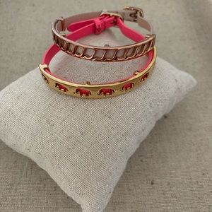 Stella & Dot Breast Cancer Awareness Bracelets